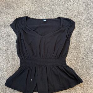 Old Navy Black Women's Blouse